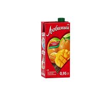 Сок Любимый Апельсиновое манго