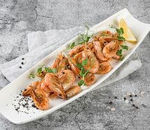 Креветки жареные