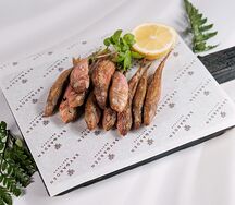 Барабулька фри с соусом тартар