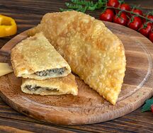 Чебурек с мясом и рисом