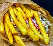 Гирос в лепешке 