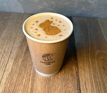 Медовый раф с корицей