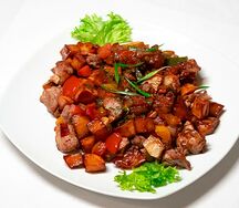 Сковородка из свинины