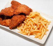 Куриные наггетсы с фри