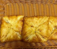 Конвертик с творогом, запеченными баклажанами и перцем 