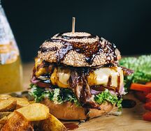 Jack Daniels burger