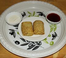 Блины с мясом