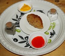 Котлета куриная рубленая с сыром