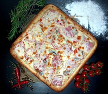 Грибная с ветчиной