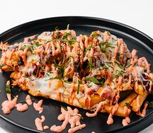 Сытый батя с теплой курочкой