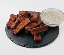 Гренки чесночные