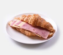 Круассан с ветчиной и сыром