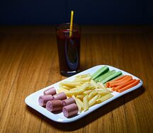 Макарошки с сосиской