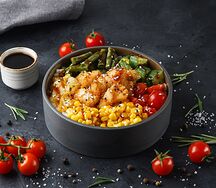 Поке с курицей