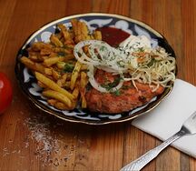 Куриный набор с картошкой фри