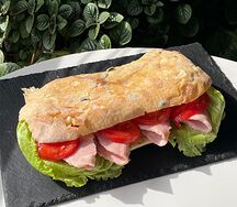 Сэндвич с ветчиной