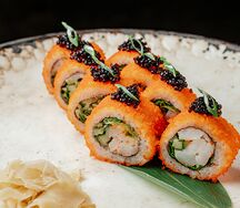 Ролл Калифорния с креветкой