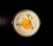 Суп с брокколи с сыром чедер Panera