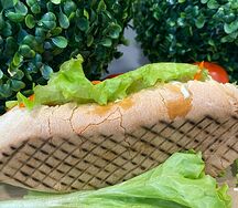 Двойной хот-дог в булке