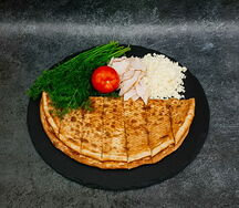 Лепешка с курицей