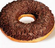 Шоколадный пончик