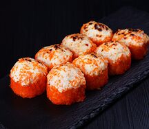 Запеченный с креветкой