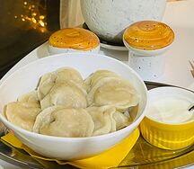 Пельмени с курицей