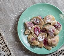 Вареники с вишней