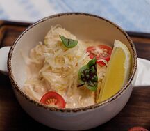 Паста с кальмаром