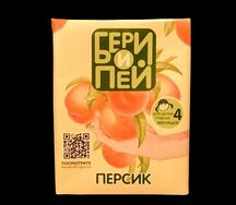 Бери и Пей-Персик 0.2л
