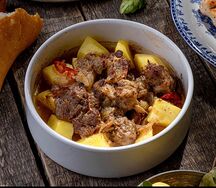 Баранина с картофелем