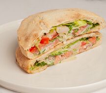 Фокаччини с креветкой