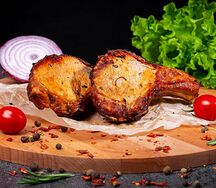 Шашлык из cвинoго края