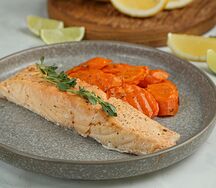 Стейк из лосося