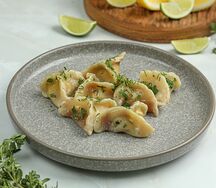 Пельмени с королевской креветкой