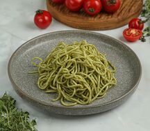 Спагетти с песто