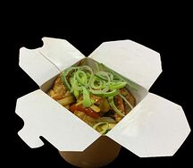 Фунчоза в сычуаньском соусе с курицей
