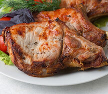 Шашлык из cвинoй корейки