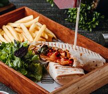 Со свининой на мангале