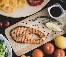 Сёмга на мангале