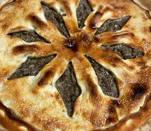Осетинский пирог с мясом Фыдджин