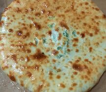 Осетинский пирог с сыром и зеленью Цахараджын