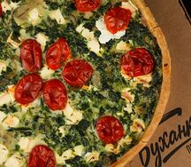 Киш со шпинатом