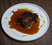 Шато Бриан с грибами 