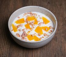 Рисовая каша с апельсином