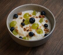 Каша овсяная на молоке