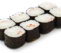 Ролл с креветками и сыром