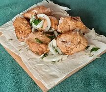 Шашлык из куриной грудки