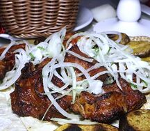 Шашлык из свинины на косточке