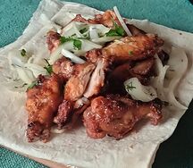 Шашлык из куриных крыльев